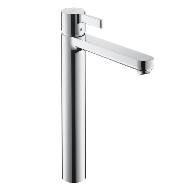 Смеситель для умывальника Hansgrohe Metris S высокий без донного клапана (31023000) фото