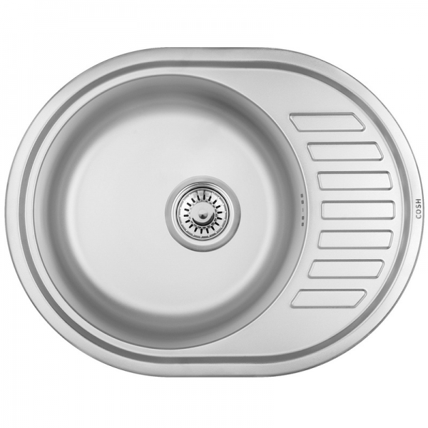 Кухонная мойка из нержавеющей стали Cosh 7112-S08 Satin (Cosh7112S08) фото