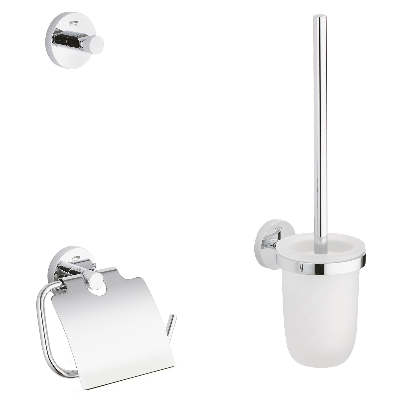 Набор аксессуаров для ванной Grohe Essentials 3 в 1 (40407001) фото
