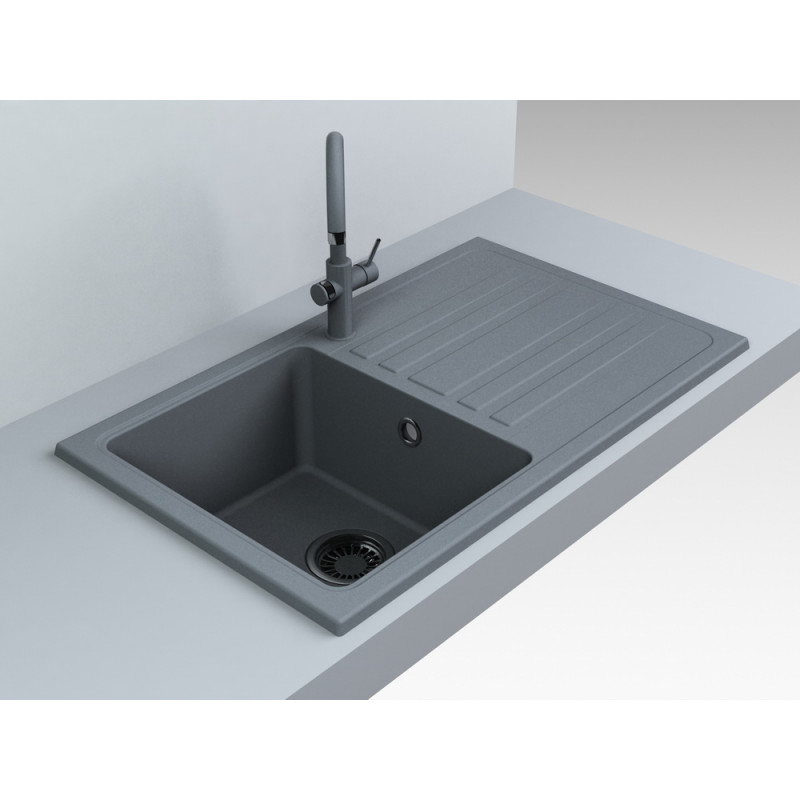 Кухонная мойка  MIRAGGIO Versal Gray  (00211706) фото