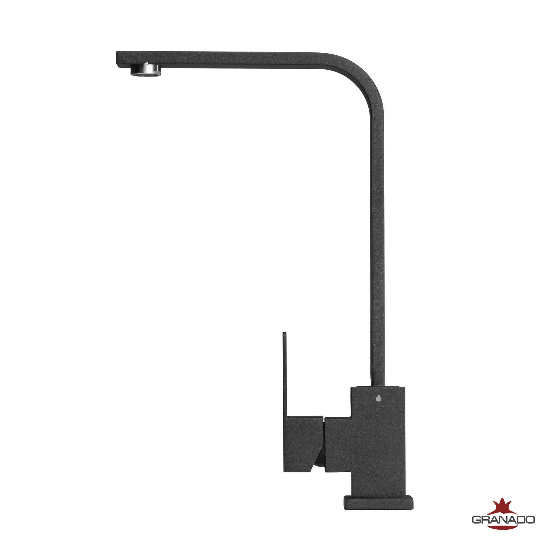 Смеситель кухонный GRANADO TARRASA black shine (gz0301) фото