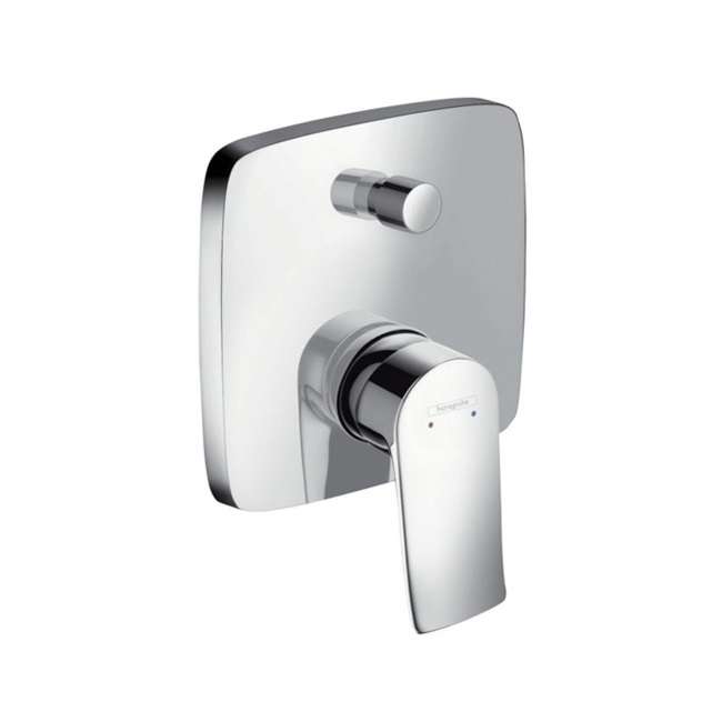Наружная часть смесителя для ванны Hansgrohe Metris квадратный (31454000) фото