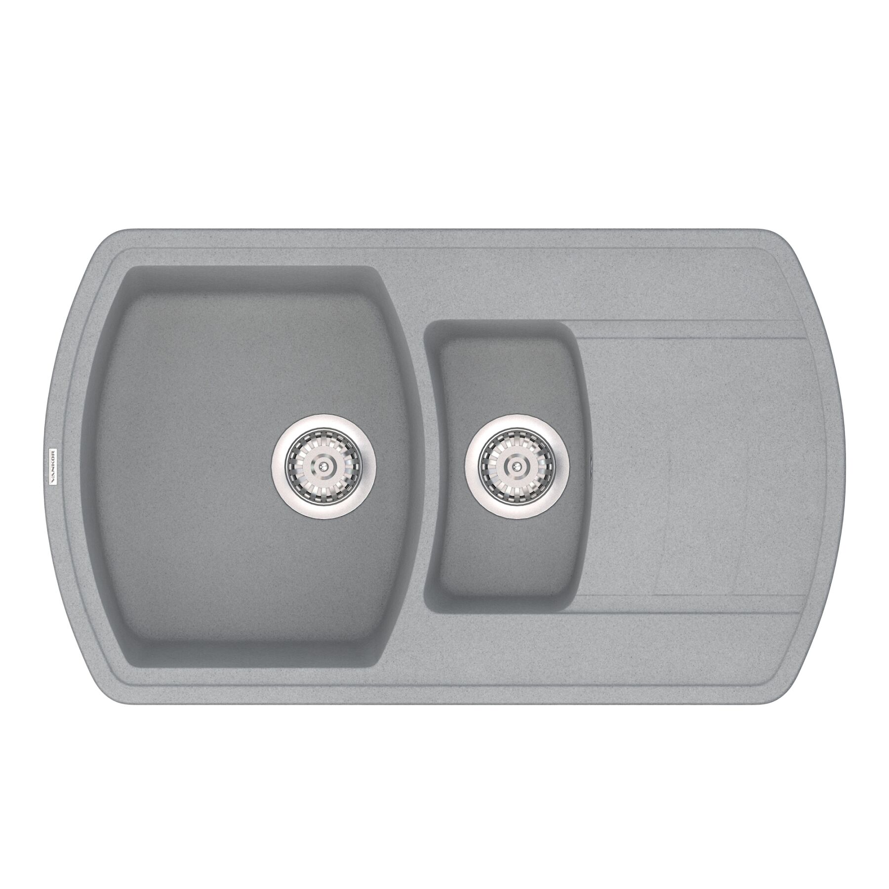 Кухонная мойка Vankor Norton NMP 04.86 Gray фото