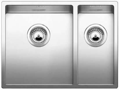 Кухонная мойка Blanco ClaRon 340/180-U (чаша слева) зеркальная полировка (521609) фото