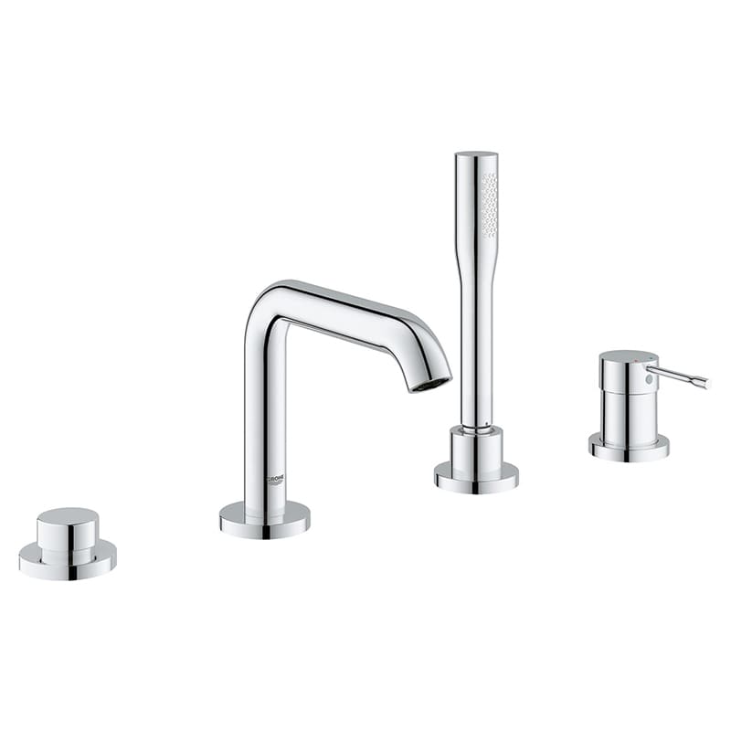 Смеситель для ванны Grohe Essence New на 4 отверстия (19578001) фото