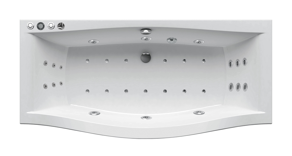 Гидромассажная ванна Ravak Magnolia 170x75  Duo Base (GMSR1515) фото