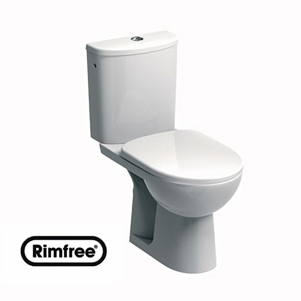 Унитаз компакт Kolo Nova Pro Rimfree Duroplast Soft Close (M39044000) фото