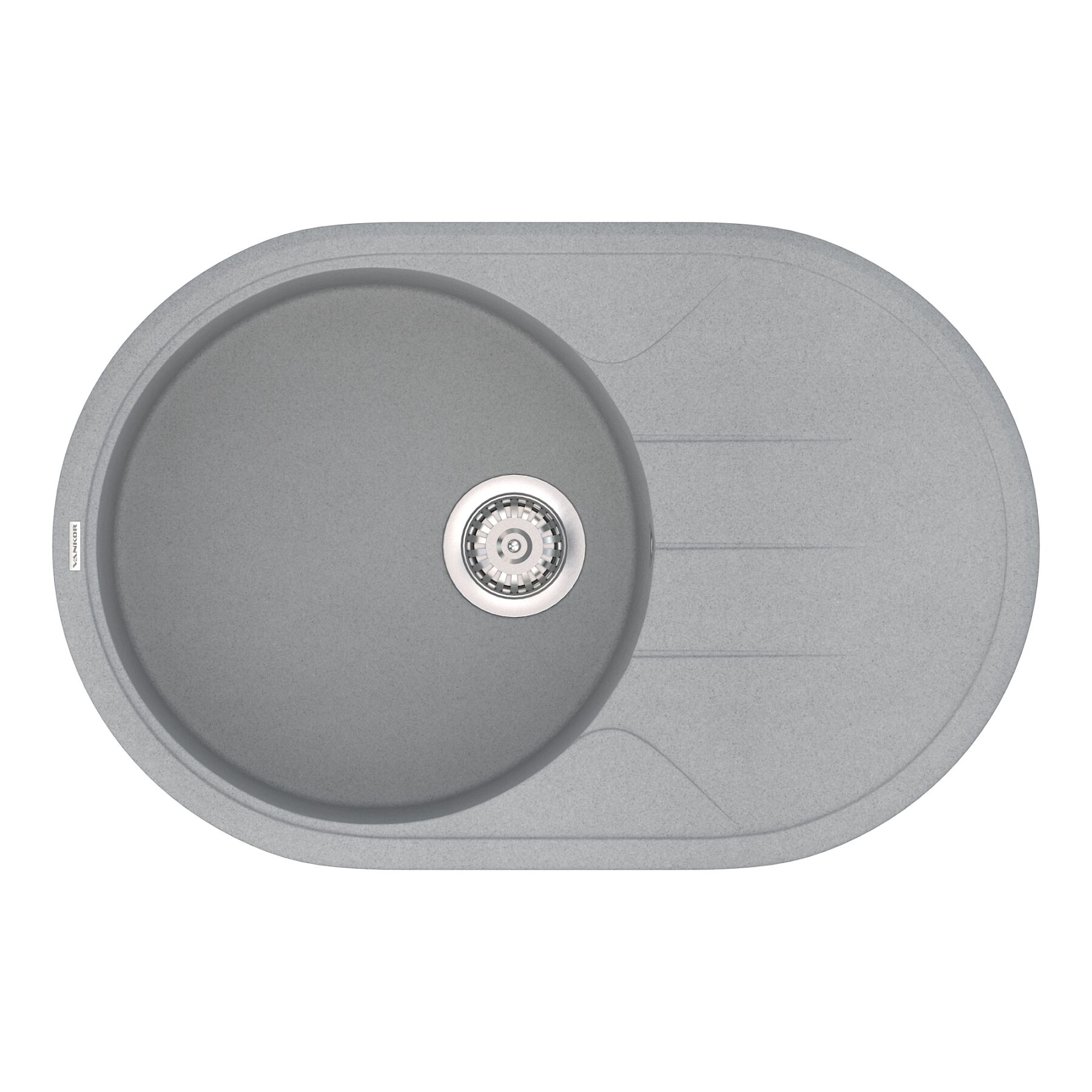 Кухонная мойка Vankor Sity SMO 02.78 Gray фото