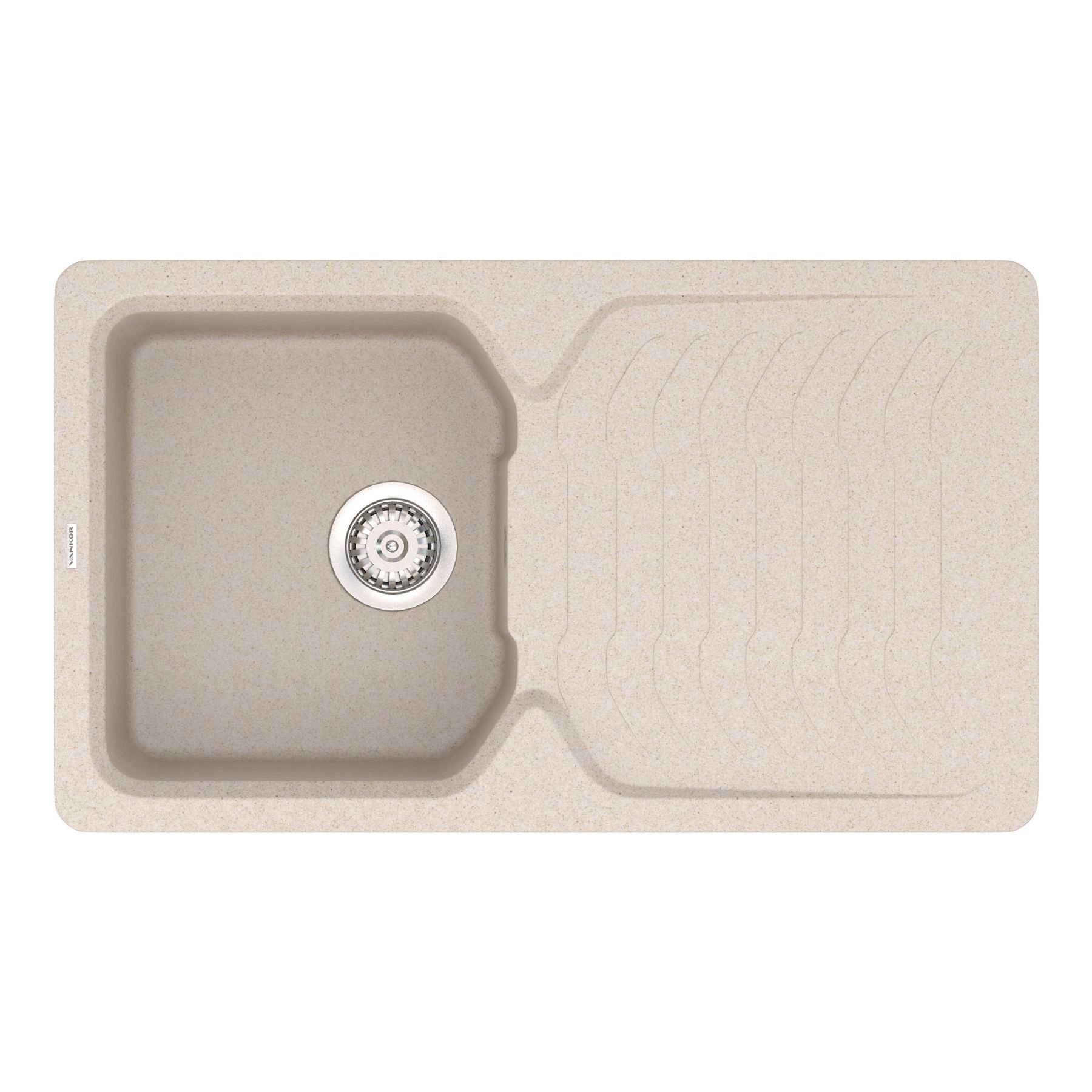 Кухонная мойка Vankor Sigma SMP 02.85 Beige фото