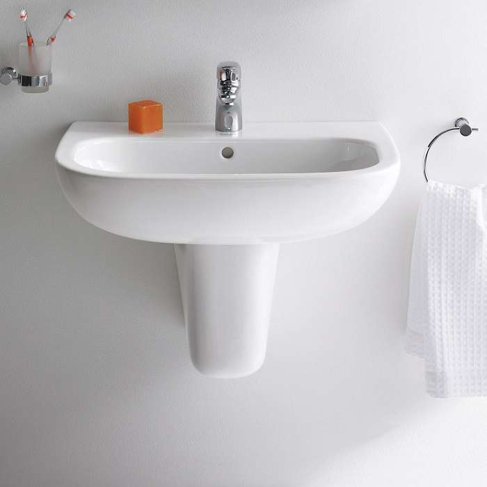 Умывальник Duravit D-code 65х43 см (23106500002) фото