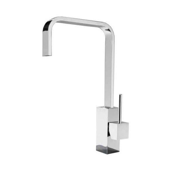 Смеситель кухонный Schock Aquaquadro Chrom-80 (73100080) фото