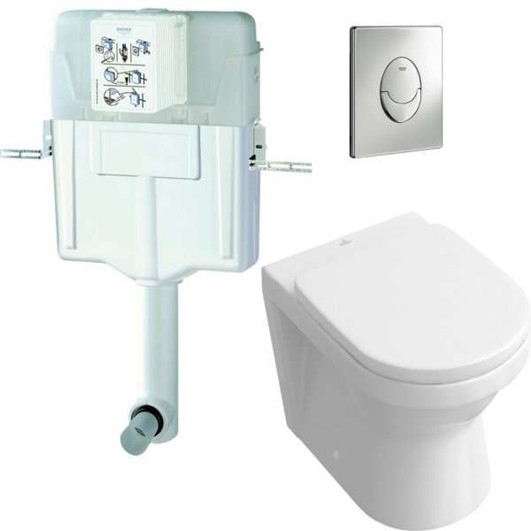 Унитаз Villeroy&Boch Omnia Architectura+сиденье Soft Close+бачок Grohe с клавишей смыва (38665676) фото