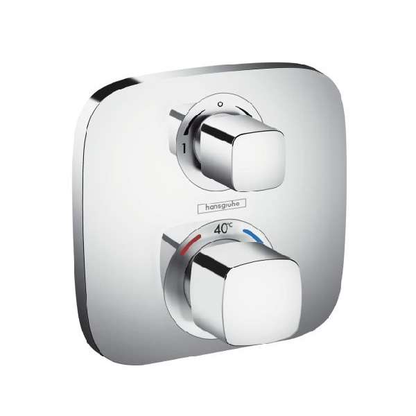 Наружная часть смесителя для душа Hansgrohe Ecostat E термостатический с запорным вентилем (15708000) фото