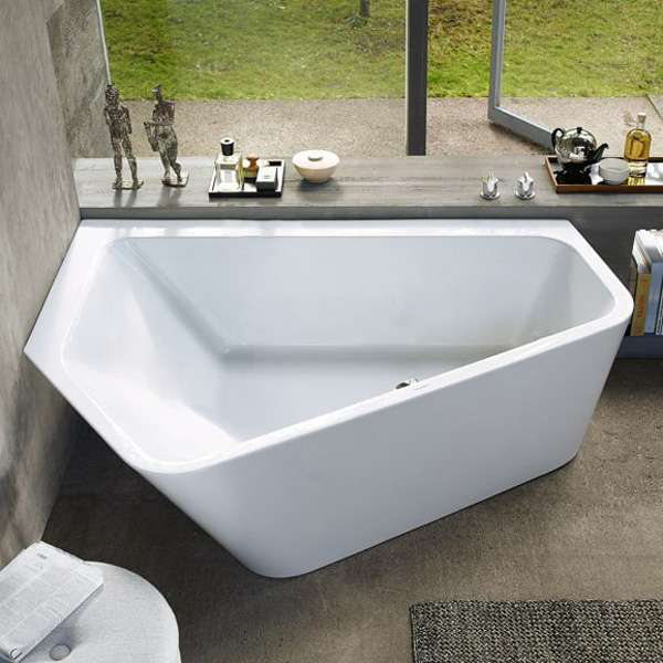 Ванна акриловая Duravit Paiova 190х140 асимметричная левая (700396000000000) фото