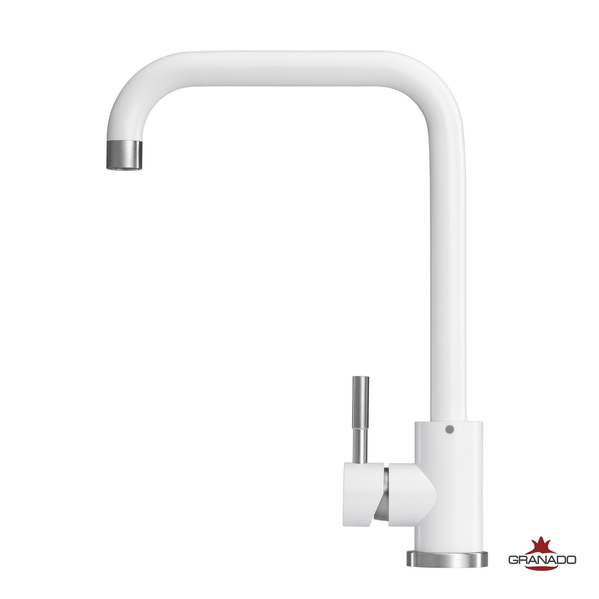 Смеситель кухонный GRANADO OVIEDO white (gz0205) фото