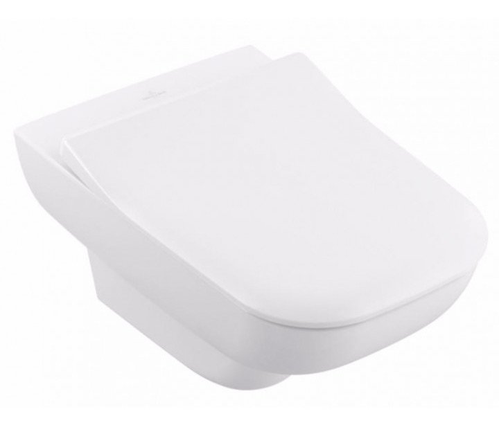 Унитаз подвесной Villeroy&Boch Joyce с сиденьем Slim (5607HR01) фото