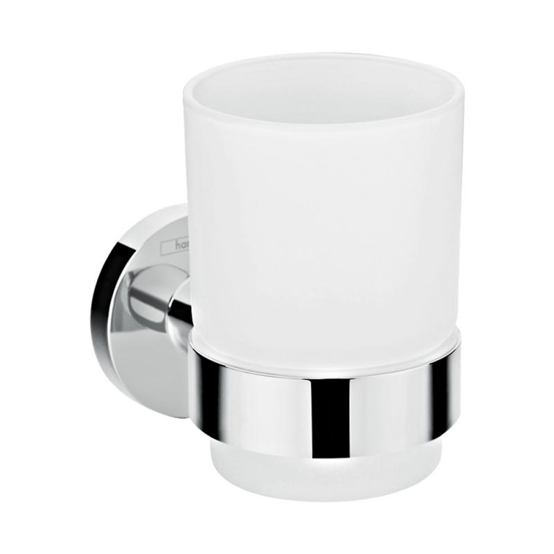 Стакан для зубных щеток Hansgrohe Logis хром (41718000) фото