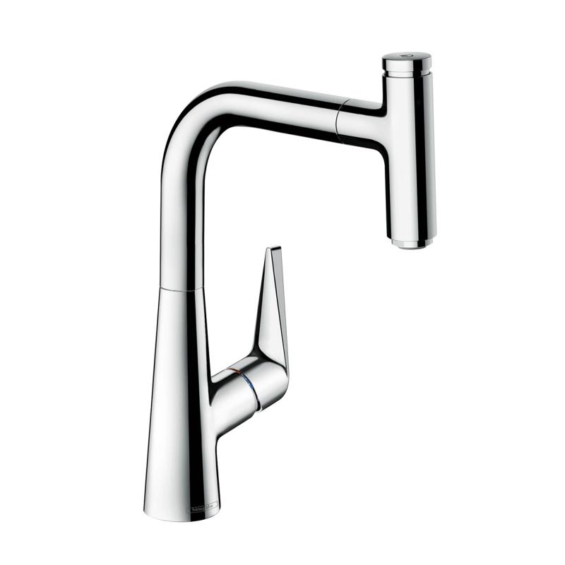 Смеситель кухонный Hansgrohe Talis Select S с выдвижным изливом (72822000) фото
