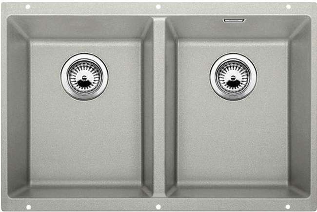 Кухонная мойка Blanco Subline 350/350-U Silgranit жемчужный (523577) фото