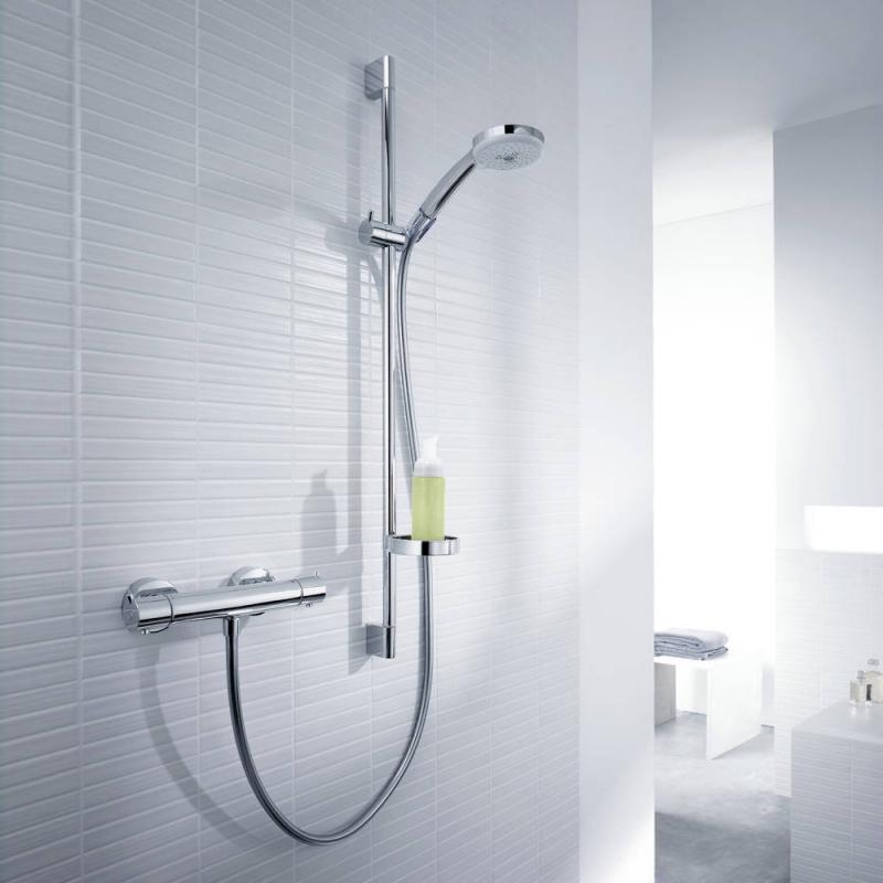 Душевой набор Hansgrohe Croma 100 Multi с термостатом Ecostat Comfort (27085000) фото