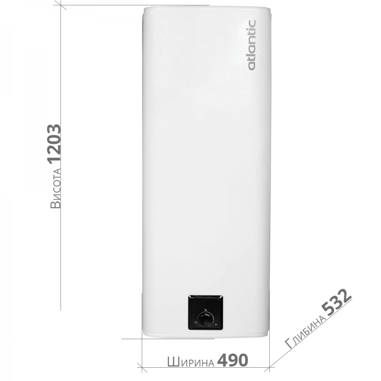 Бойлер Atlantic Steatite Cube VM 150 S4 C 1500W (871221) фото