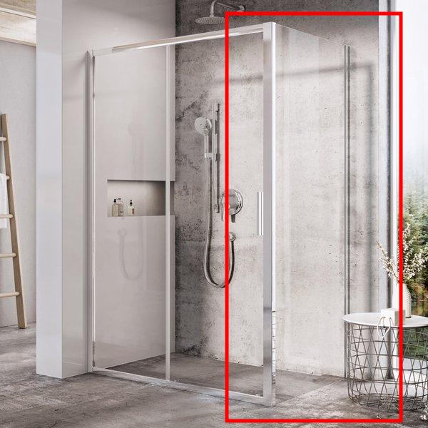 Неподвижная душевая стенка Ravak Blix Slim BLSPS-80 пол.алюминий transparent фото
