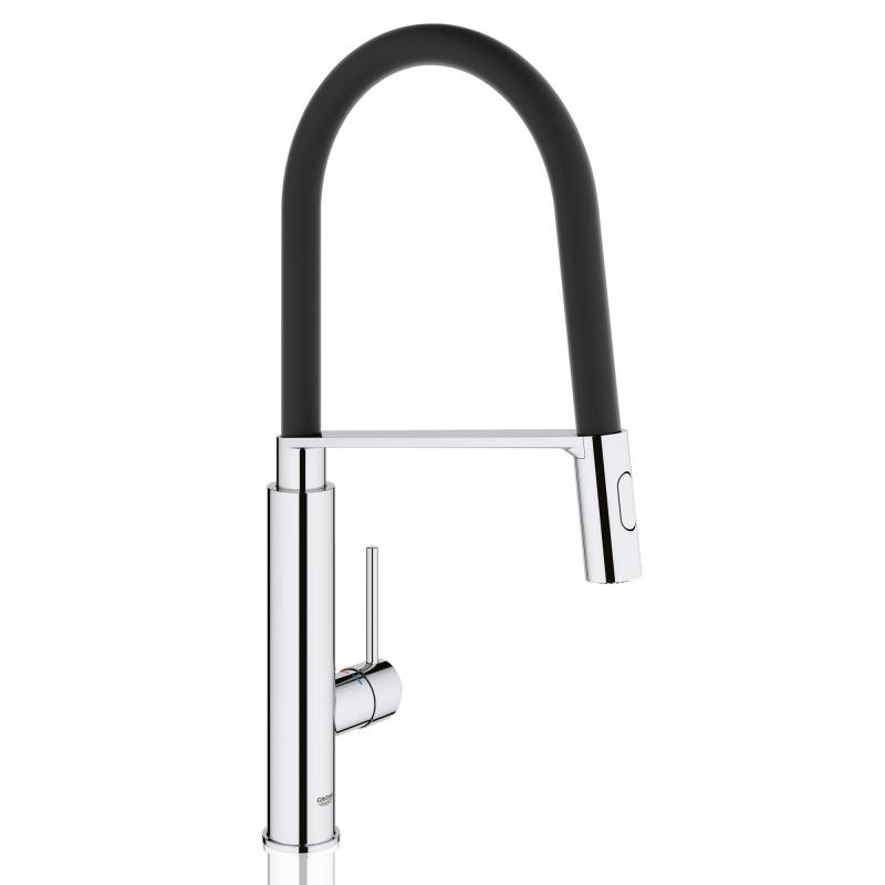 Смеситель кухонный Grohe Concetto черный (31491000) фото