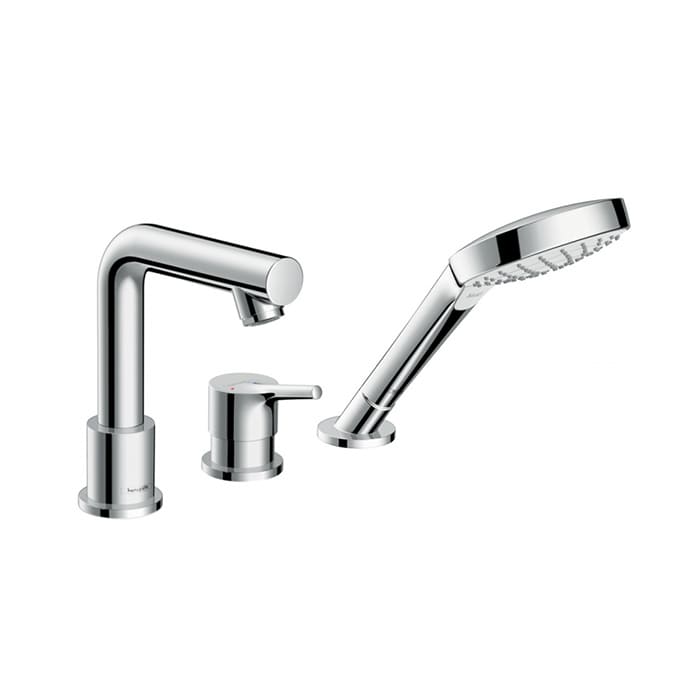 Смеситель для ванны Hansgrohe Talis S на 3 отверстия (72417000) фото