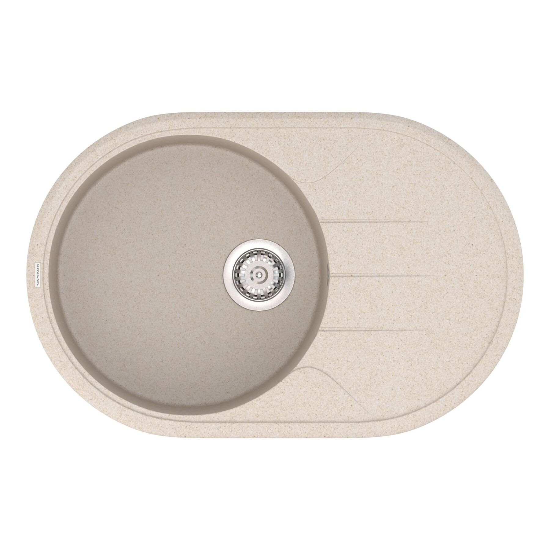 Кухонная мойка Vankor Sity SMO 02.78 Beige фото