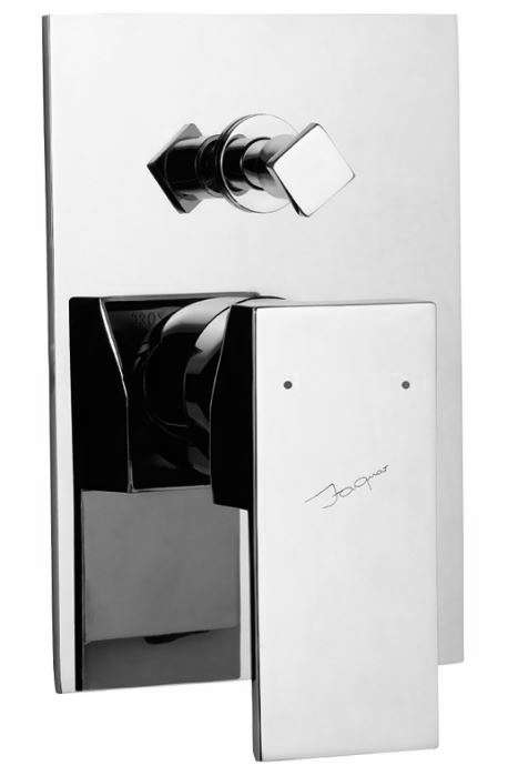 Наружная часть смесителя для ванны Jaquar Kubix F (KUB-CHR-35065FK) фото