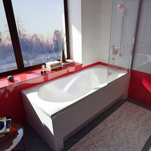 Ванна акриловая Koller Pool Delfi 160х70 прямоугольная (DELFI160X70) фото