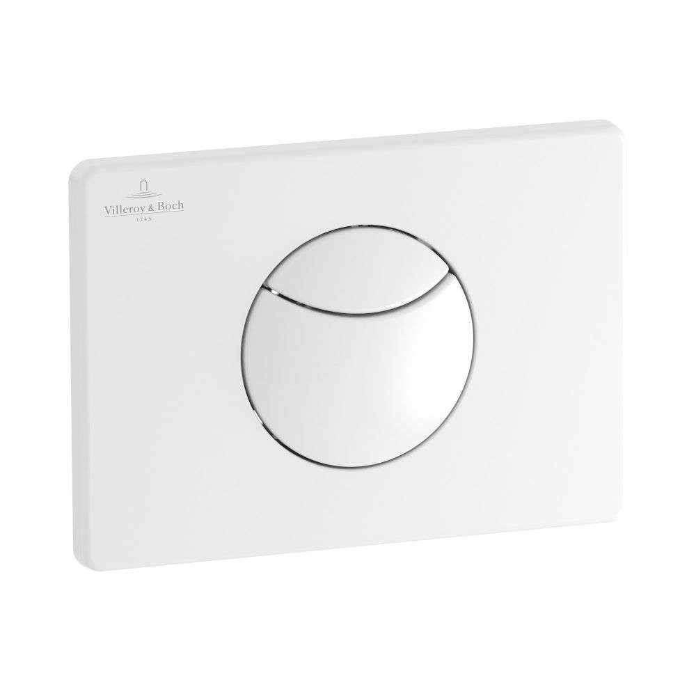 Клавиша смыва Villeroy&Boch E100 белая (92248568) фото