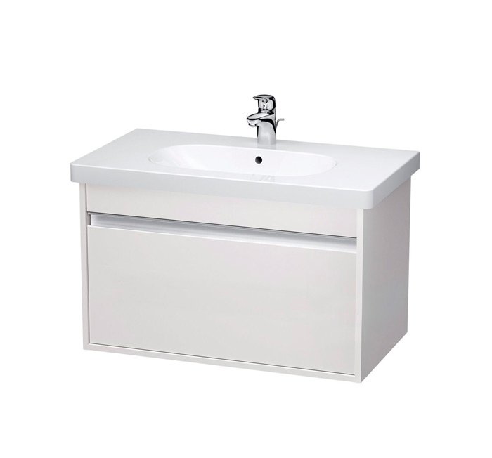 Умывальник с тумбой Duravit Ketho белый матовый (KT006301818) фото
