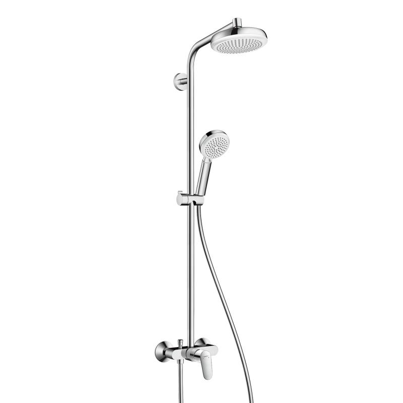 Душевая система Hansgrohe Crometta 160 Showerpipe (27266400) фото