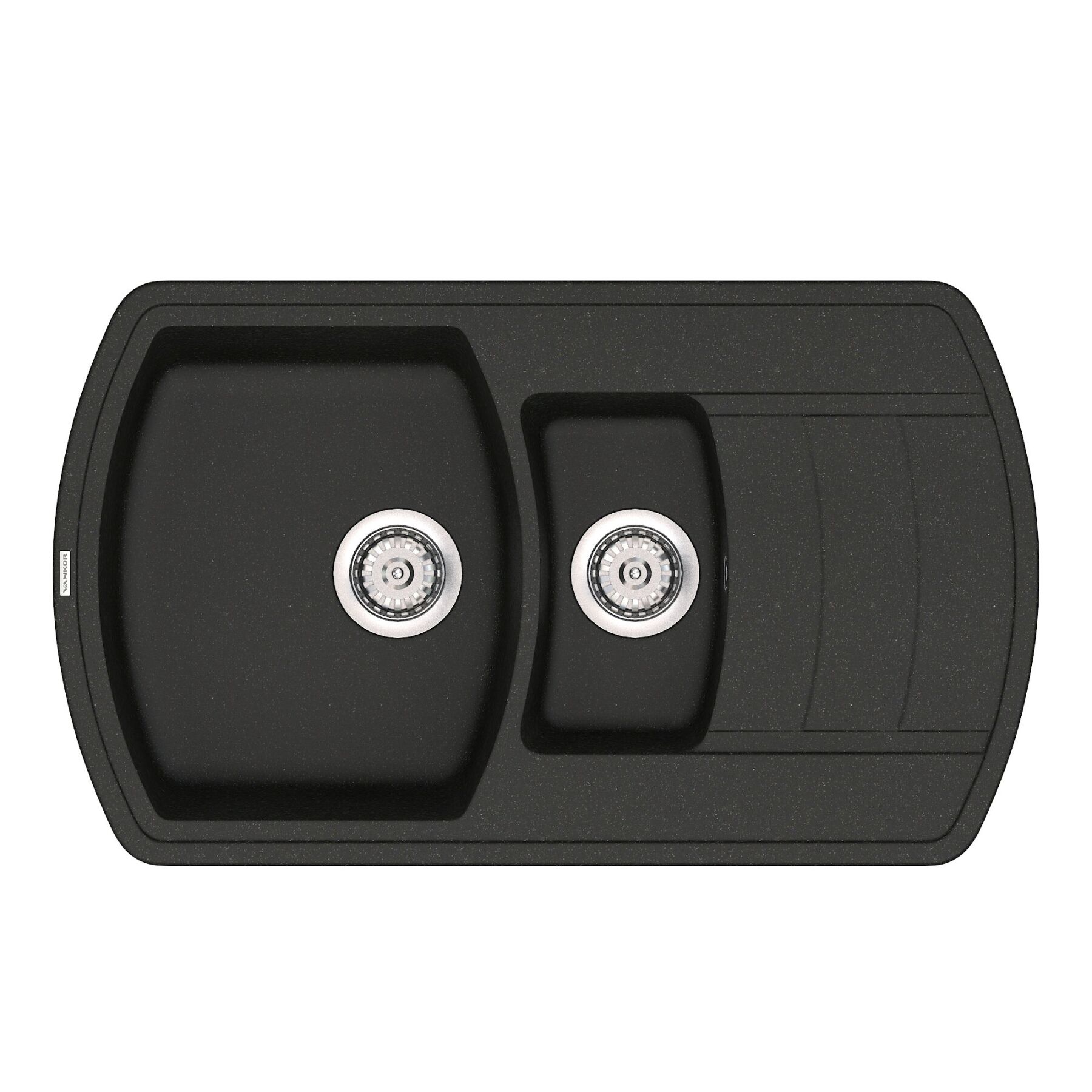 Кухонная мойка Vankor Norton NMP 04.86 Black фото