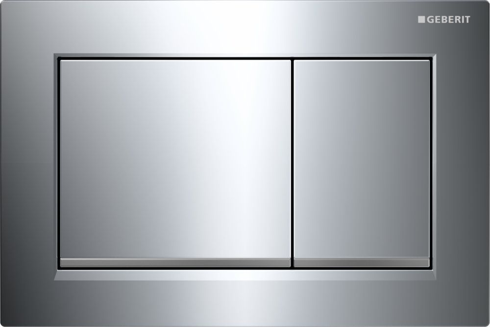 Клавиша смыва Geberit Omega 30 хром (115.080.KH.1) фото