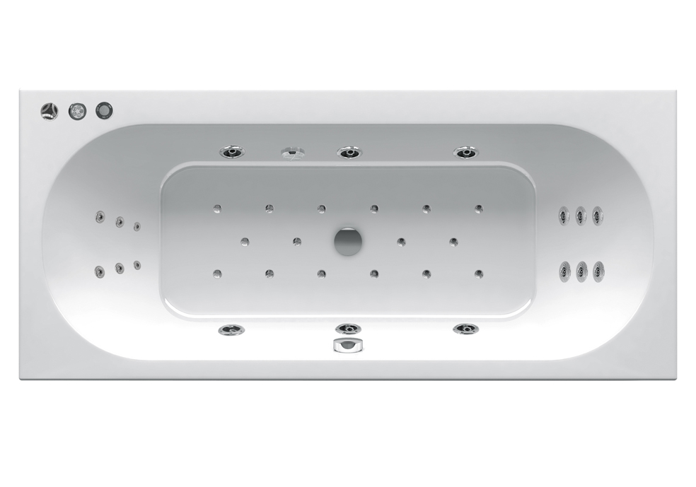 Гидромассажная ванна Ravak City Slim 180x80  Duo Pro (GMSR1684) фото