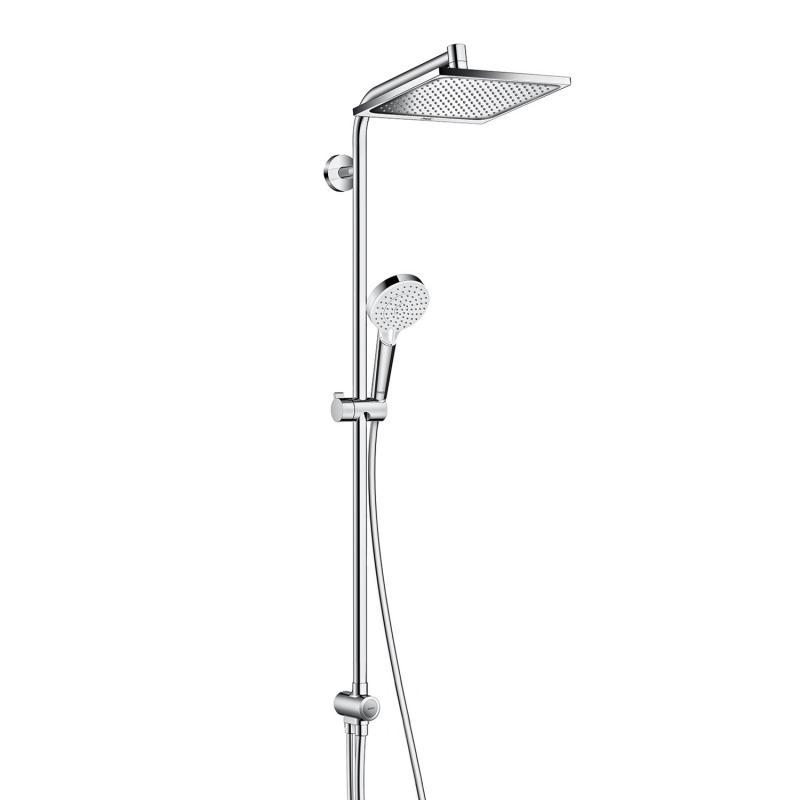 Душевая система Hansgrohe Crometta E 240 1 jet Showerpipe Reno (27289000) фото
