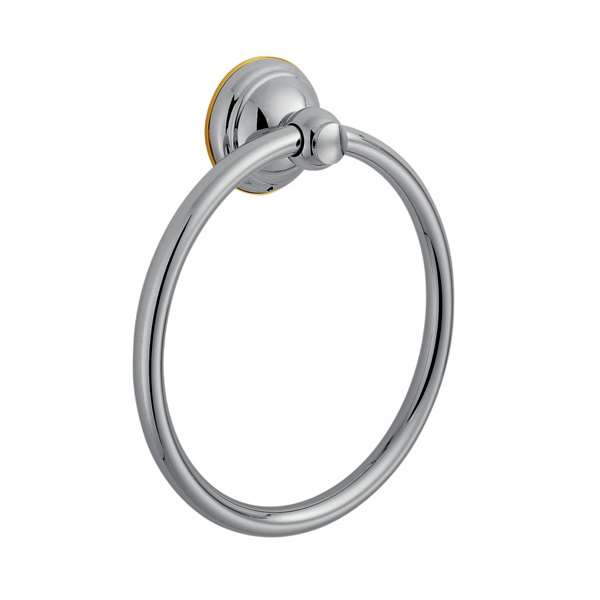 Полотенцедержатель Hansgrohe Axor Carlton кольцевой хром/золото (41421090) фото
