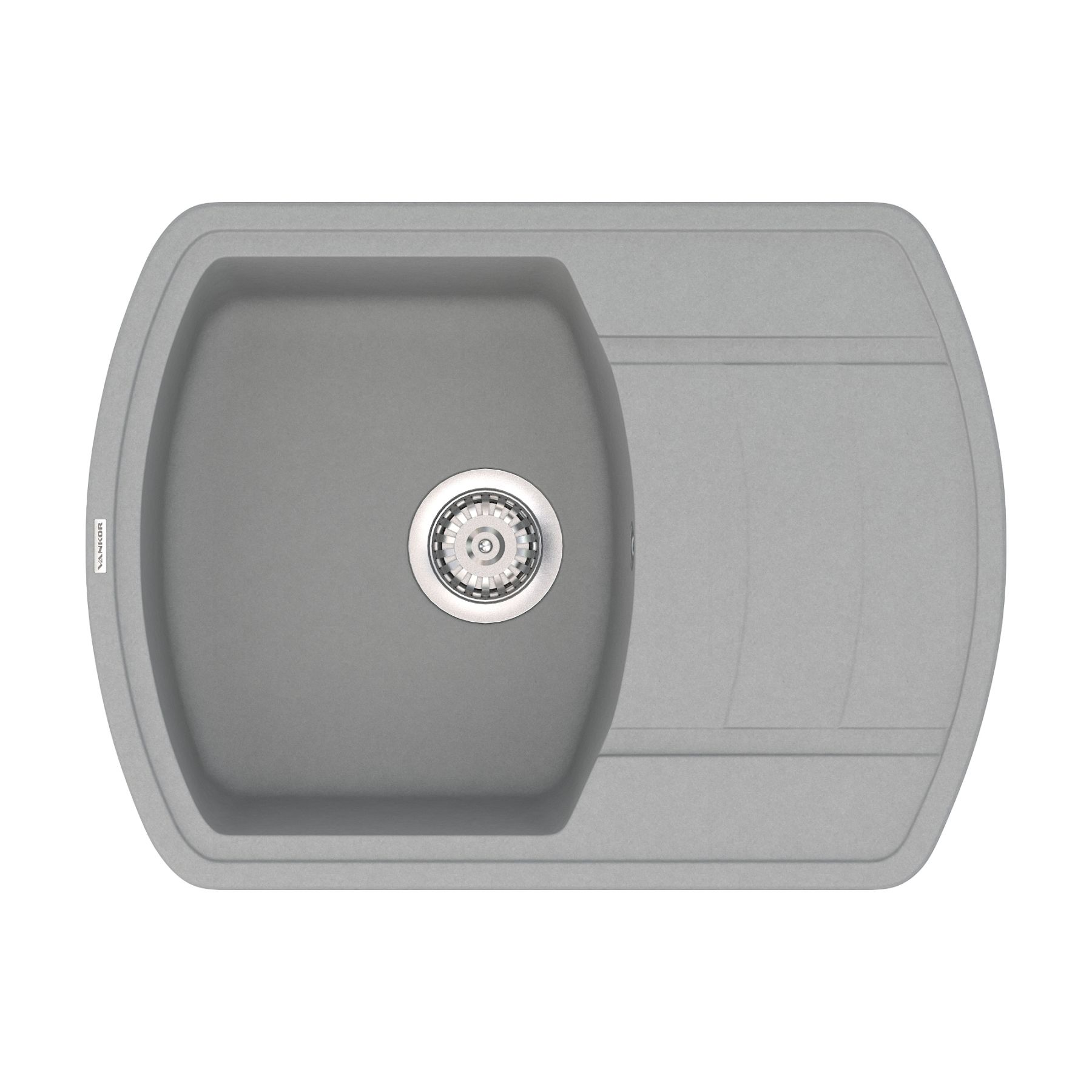 Кухонная мойка Vankor Norton NMP 02.67 Gray фото