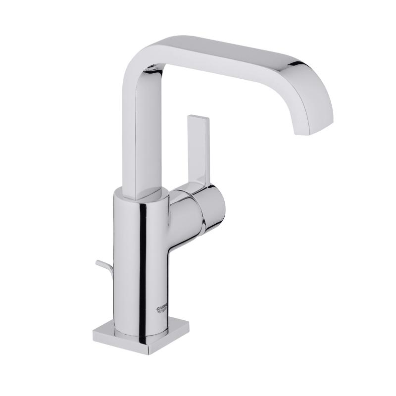 Смеситель для умывальника Grohe Allure гидрозатвор (32146000) фото