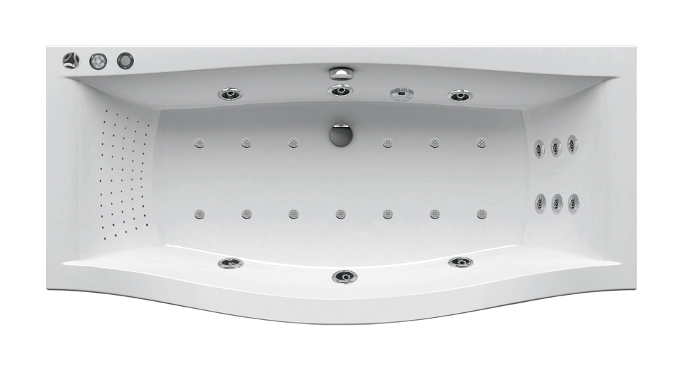 Гидромассажная ванна Ravak Magnolia 170x75 Duo Ultra Plus (GMSR1518) фото