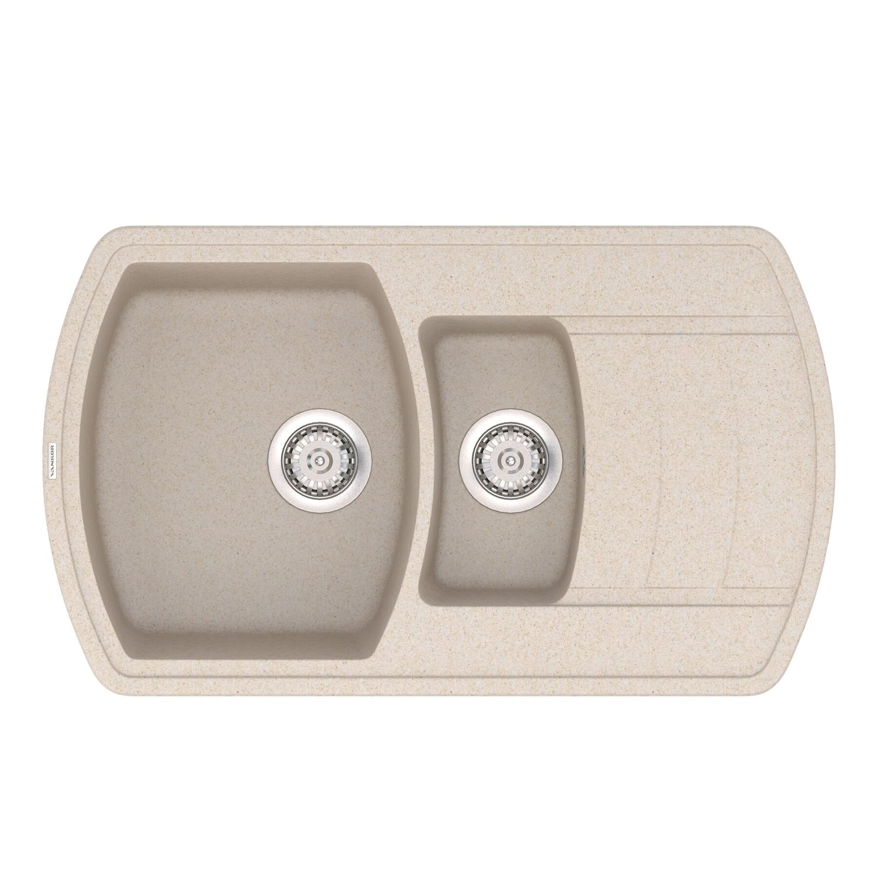 Кухонная мойка Vankor Norton NMP 04.86 Beige фото