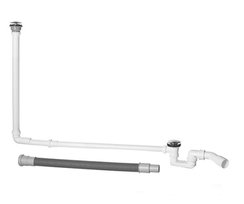 Сифон для ванны Duravit Push-Open (790232000001000) фото