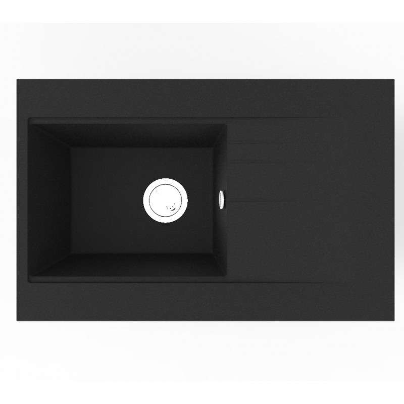 Кухонная мойка Terranit Brauns 80 Black (11153030) фото