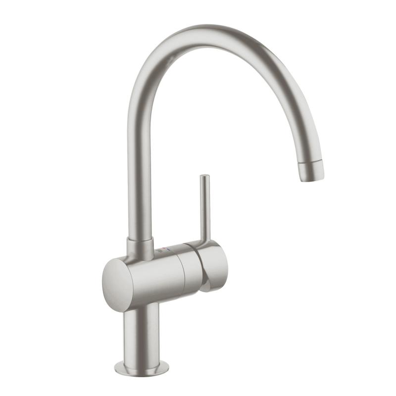 Смеситель кухонный Grohe Minta сатин (32917DC0) фото