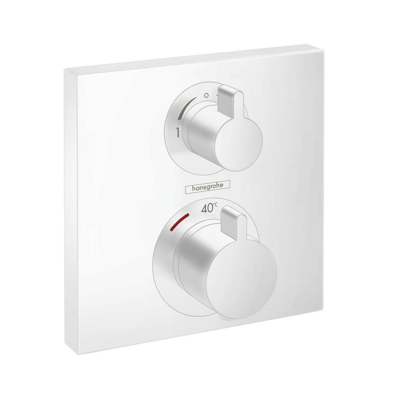 Смеситель для душа скрытого монтажа Hansgrohe Ecostat Square термостатический (15714700) фото