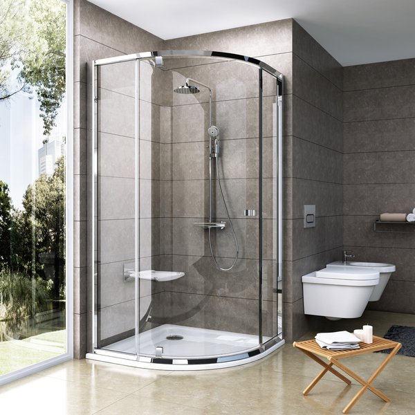 Душевой уголок Ravak Pivot 80 см PSKK3-80 полированный алюминий+transparent фото
