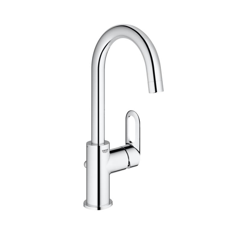 Смеситель для умывальника Grohe Bau Loop гидрозатвор (23763000) фото