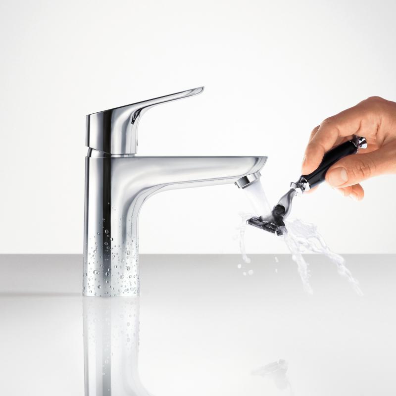Смеситель для умывальника Hansgrohe Focus 100 без донного клапана (31517000) фото